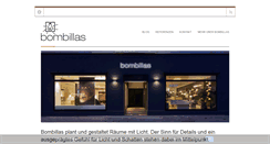 Desktop Screenshot of bombillas.de